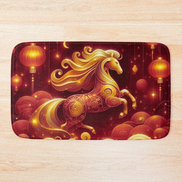 Item preview, Golden Celestial Horse: Lunar Prosperity designed and sold by Nubesss.