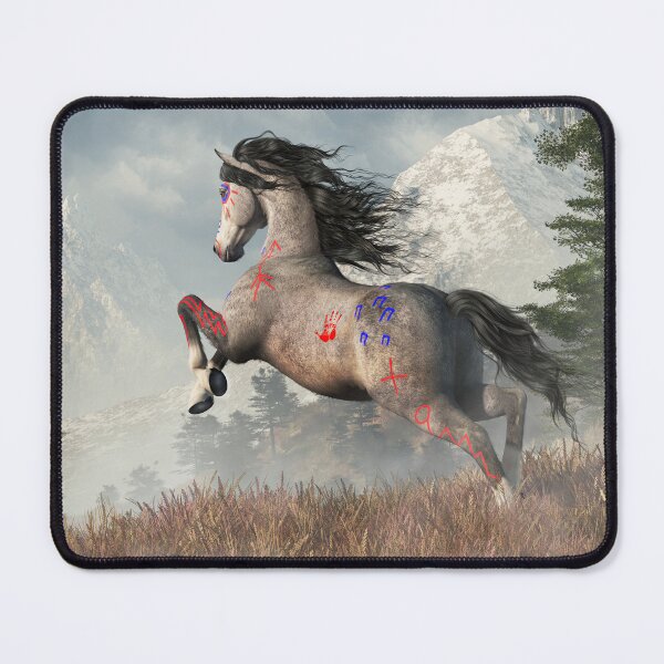 Item preview, Gray War Horse designed and sold by Daniel Eskridge.