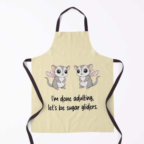 Item preview, Funny Sugar Glider I'm Done Adulting Lets Be Sugar Gliders Animal Boys Girls Kids designed and sold by FurryHavenPH.