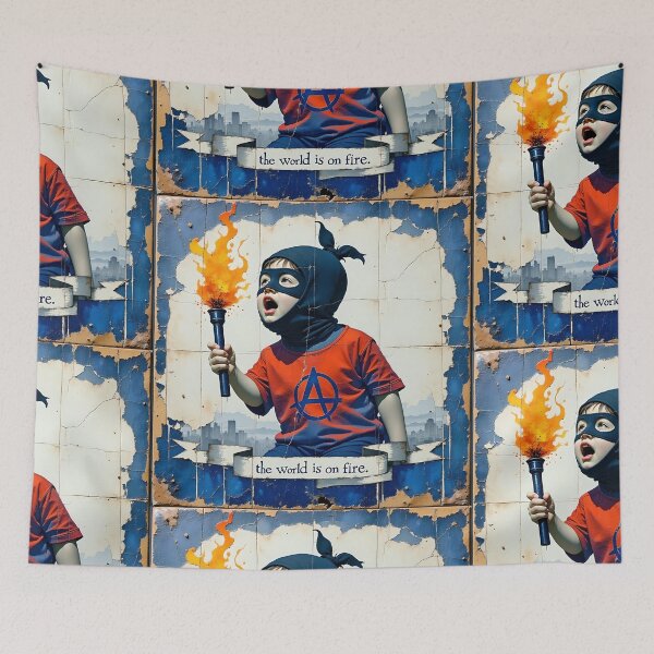 Artikelvorschau, The world is on Fire entworfen und verkauft von Henri Banks.