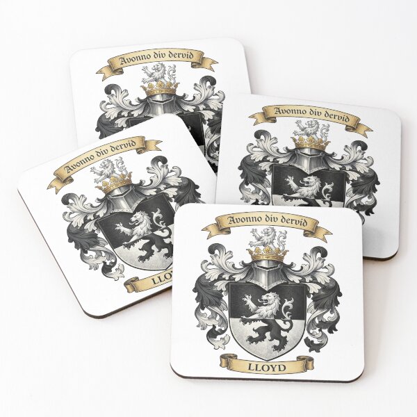 Item preview, The Lloyd Family Coat of Arms designed and sold by BagTown Clans.