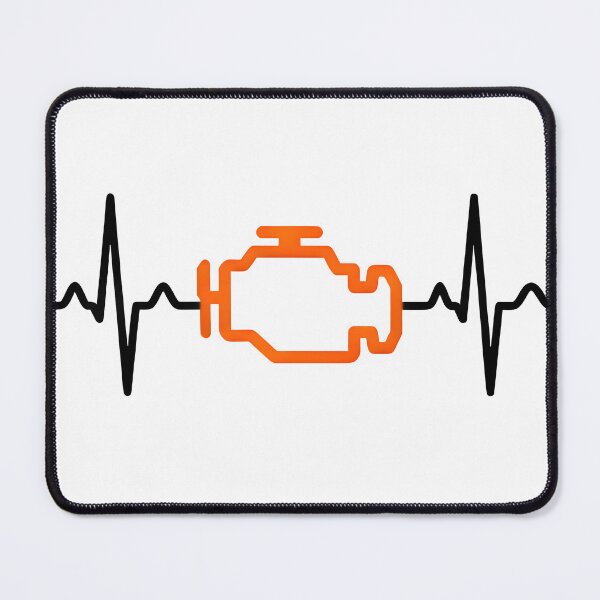 Item preview, Check Engine Light Heartbeat designed and sold by 100CTANE.