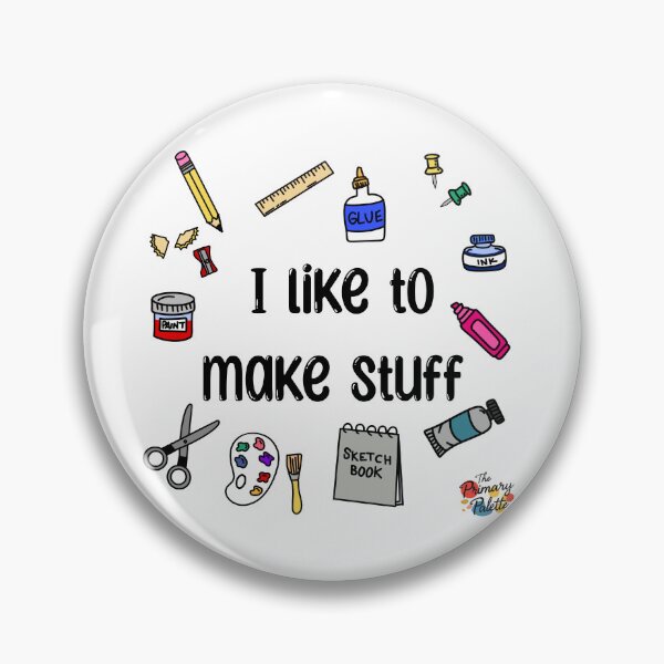 Item preview, Make Stuff- The Primary Palette designed and sold by Angela’s Doodles.