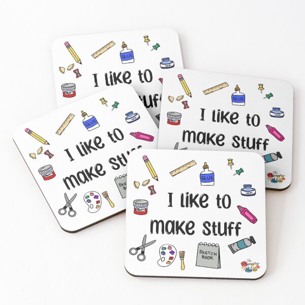 Item preview, Make Stuff- The Primary Palette designed and sold by Angela’s Doodles.