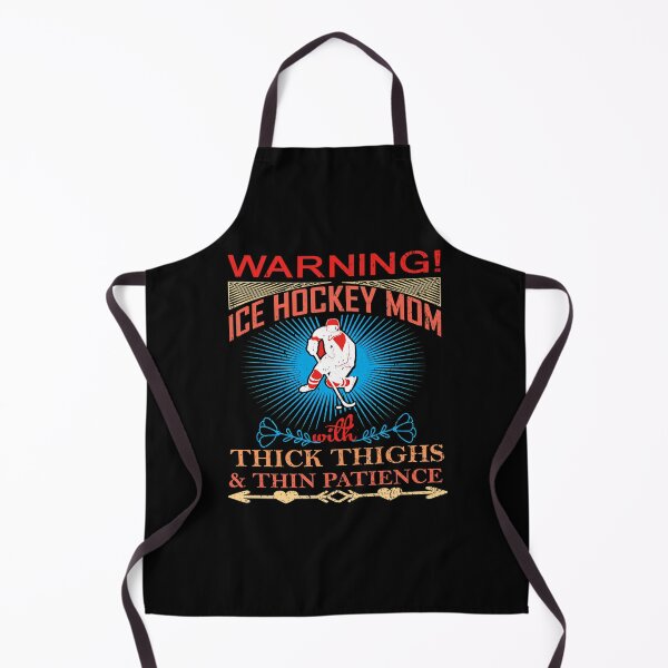 Item preview, Warning Ice Hockey Mom With Thick Thighs Thin Patience designed and sold by hakeemleon.