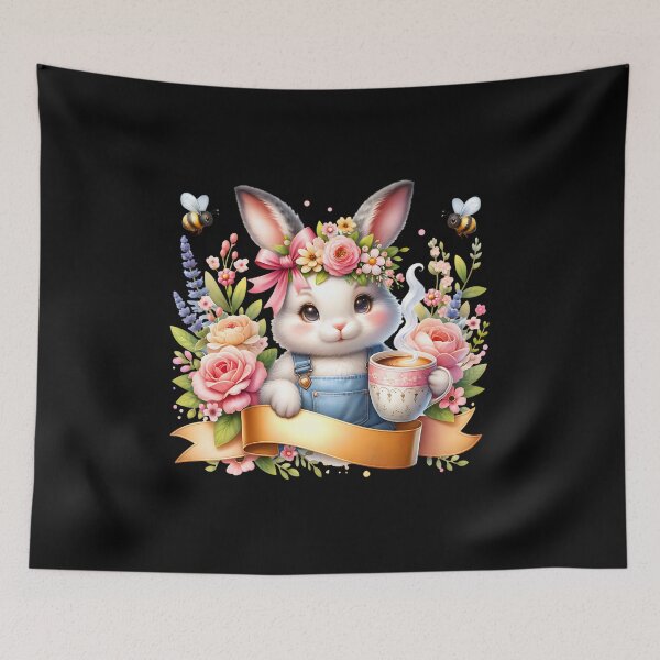 Item preview, Easter Bunny with Eggs – Cute Spring Celebration Design for Tees designed and sold by artedigital99.