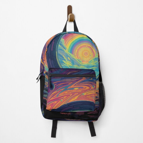 Item preview, Cosmic Meditation Portal – Psychedelic Visionary Street Art designed and sold by PLUSHIWORLDtm.