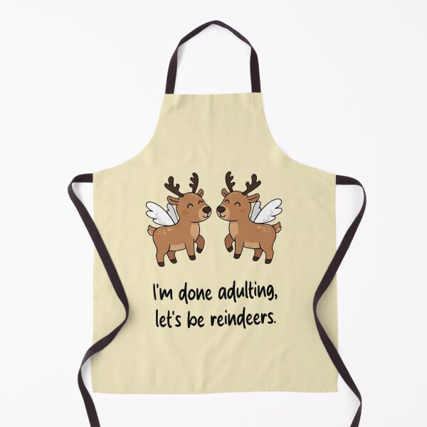 Item preview, Funny Reindeer I'm Done Adulting Lets Be Reindeers Animal Boys Girls Kids designed and sold by FurryHavenPH.