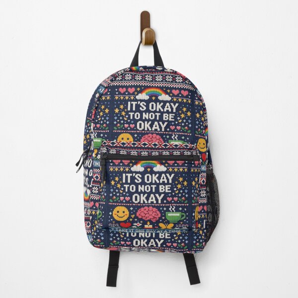 Item preview, Mental Health Knit Design: It's Okay Not To Be Okay designed and sold by Mauswohn.