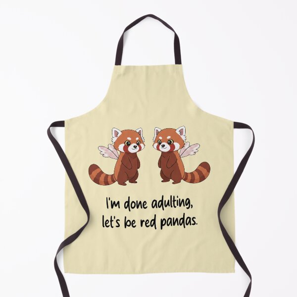 Item preview, Funny Red Panda I'm Done Adulting Lets Be Red Pandas Animal Boys Girls Kids designed and sold by FurryHavenPH.