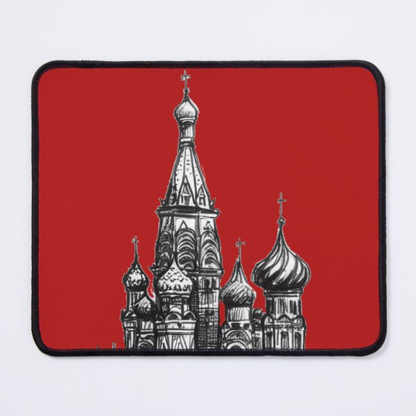 Item preview, St Basil's Basilica Sketch | Moscow Iconic Church designed and sold by Based History.