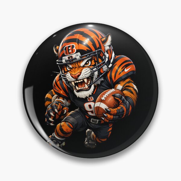 Item preview, Bengals Tiger In Attack Mode designed and sold by eyrondigistore.