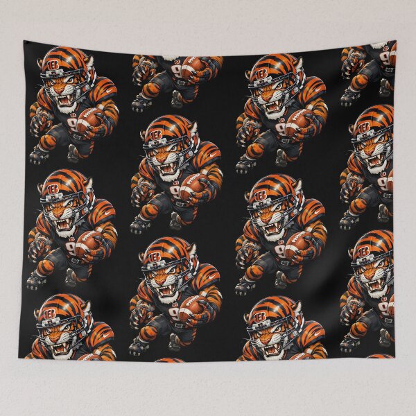 Item preview, Bengals Tiger In Attack Mode designed and sold by eyrondigistore.