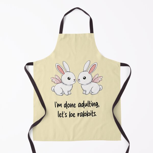 Item preview, Funny Rabbit I'm Done Adulting Lets Be Rabbits Animal Boys Girls Kids designed and sold by FurryHavenPH.