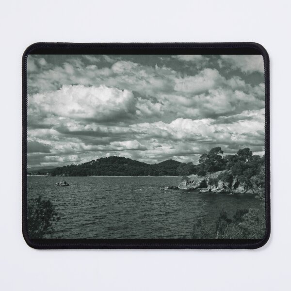 Item preview, "Pellegrin Island - Bormes-les-Mimosas" (Black & White) designed and sold by Alan-David.