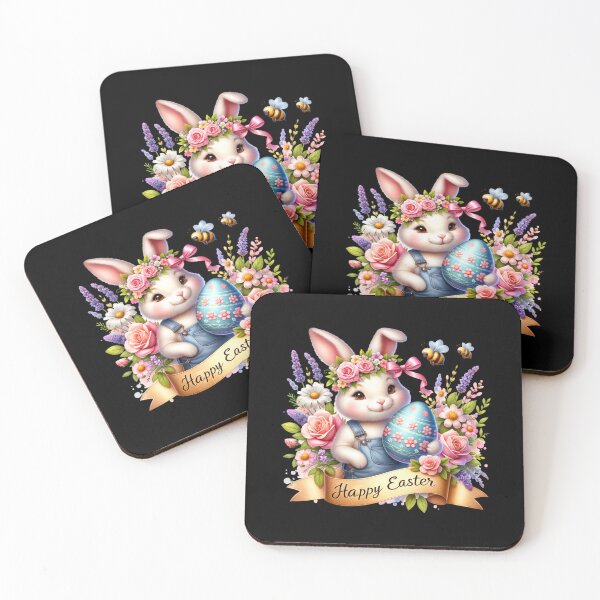 Item preview, Easter Bunny Pastel Art – Sweet Spring Rabbit Design designed and sold by artedigital99.
