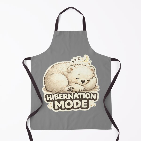 Item preview, Hibernation Mode Polar Bear – Cute Sleepy Bear Cozy Introvert Mood Design designed and sold by BabyStark.