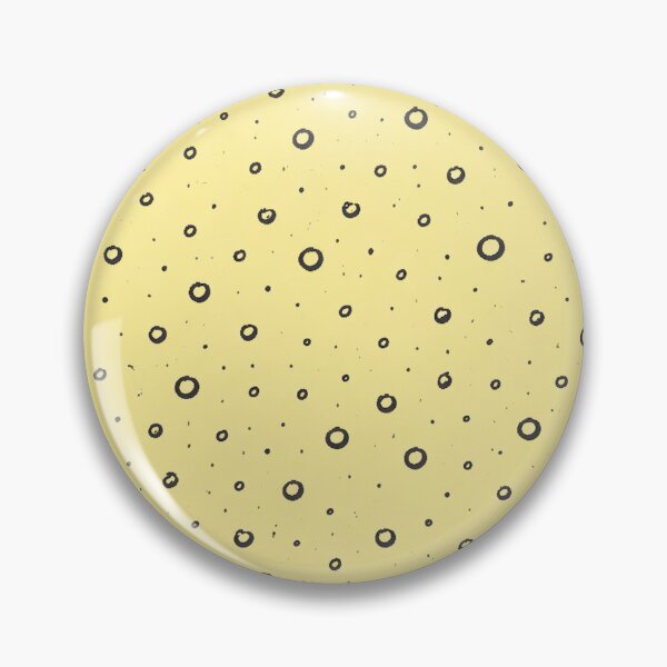 Item preview, Minimalist Polka Dot Pattern – Hand Drawn Dots on Yellow Background designed and sold by DrizzyV.