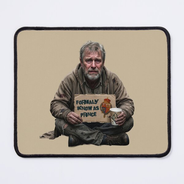 Item preview, Homeless Andrew Mountbatten-Windsor Arrested Prince Andrew designed and sold by LilacFrost.