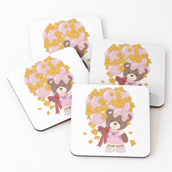 Item preview, Little bear with balloons  designed and sold by Minivint.