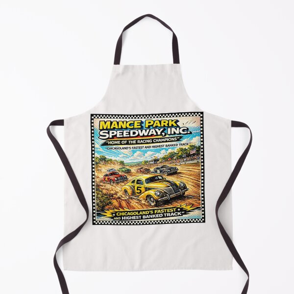 Item preview, Mance Park Auto Races Poster Variation color version#2 designed and sold by Helios Be. Lavsh.