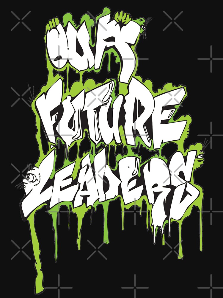 Our Future Leaders Graffiti Green by ourfutureleadrs