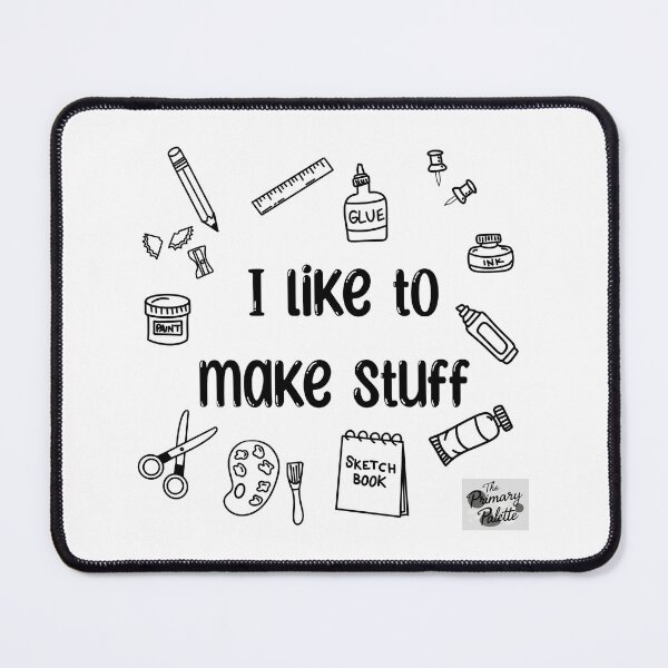 Item preview, B&W Make Stuff- The Primary Palette designed and sold by Angela’s Doodles.