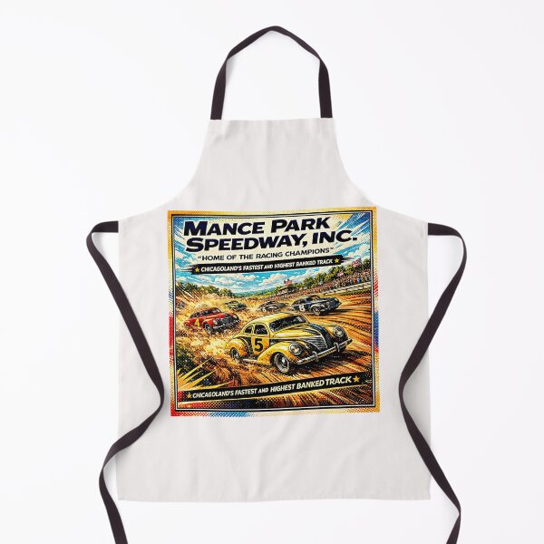 Item preview, Mance Park Auto Races Poster Variation color version#3 designed and sold by Helios Be. Lavsh.