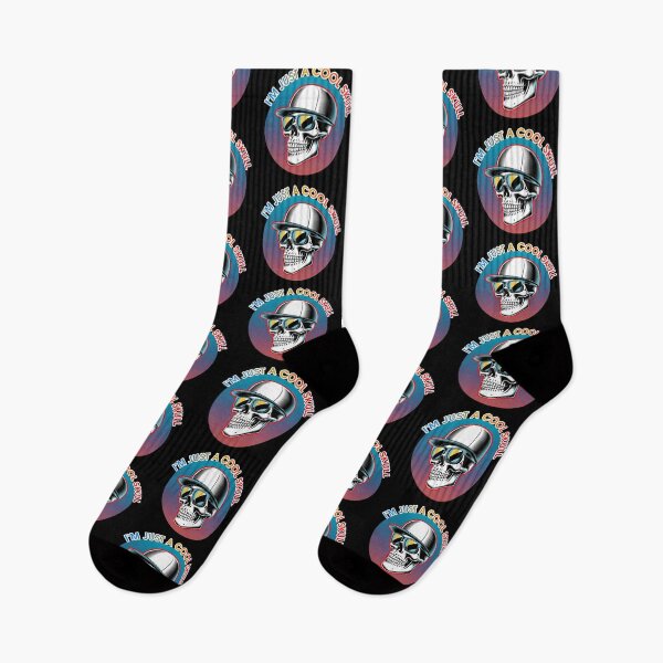 Item preview, I'm Just A Cool Skull designed and sold by ZooStateofMind.