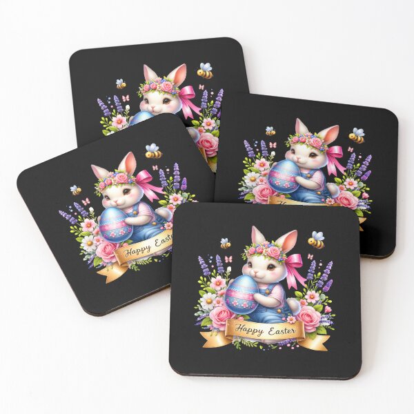 Item preview, Easter Rabbit Celebration – Festive Bunny Graphic for Stickers designed and sold by artedigital99.