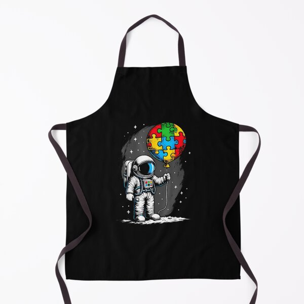 Item preview, Astronaut Balloon Autism Awareness Space Autistic Kids Boys designed and sold by Boutkimaewab.