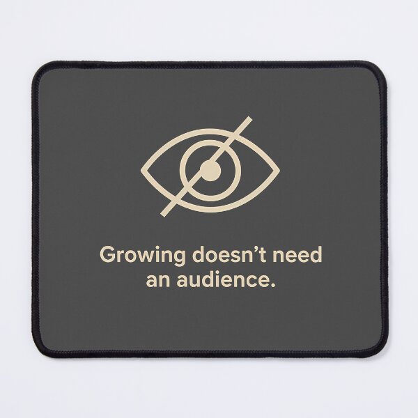 Item preview, Growing No Audience Mindset designed and sold by Brain Fog Lab.