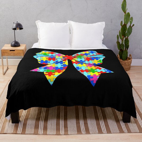 Item preview, Coquette Bow Puzzle Autism Awareness Men Women Kid designed and sold by Boutkimaewab.