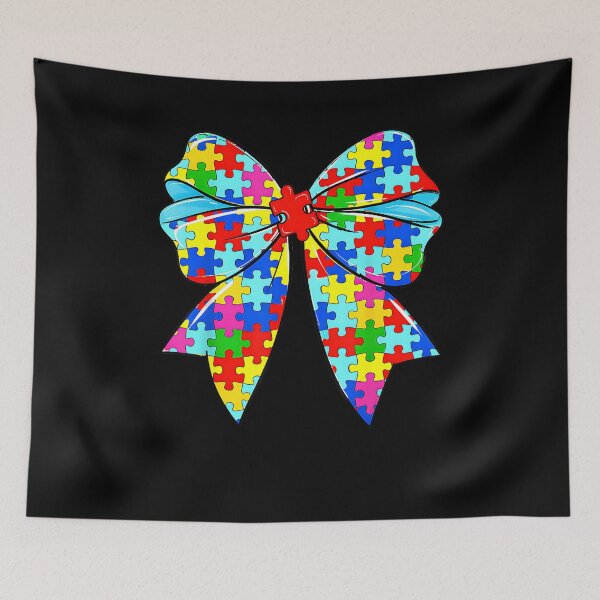 Item preview, Coquette Bow Puzzle Autism Awareness Men Women Kid designed and sold by Boutkimaewab.
