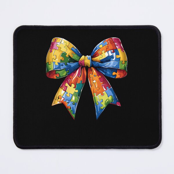 Item preview, Autism Coquette Bow Autism Awareness designed and sold by Boutkimaewab.