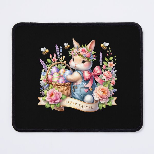 Item preview, Pastel Easter Bunny Aesthetic – Cute Spring Rabbit Artwork designed and sold by artedigital99.