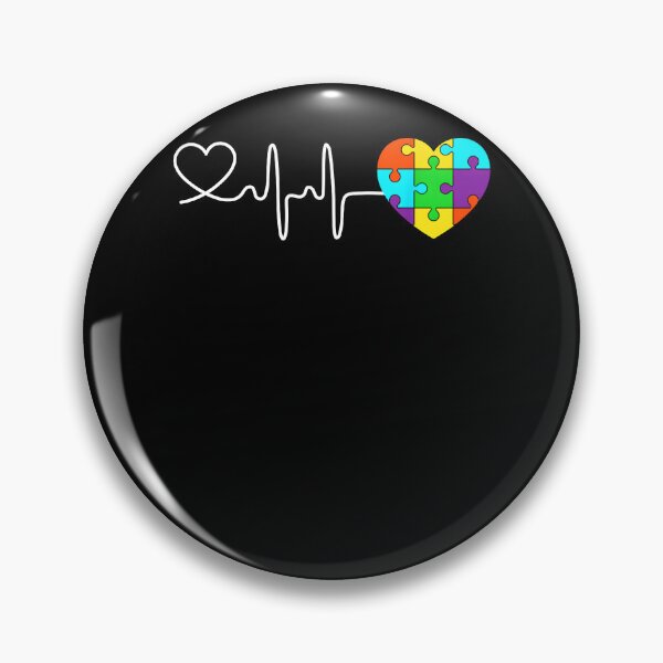 Item preview, Love Heart Puzzle Acceptance Men Women Kids Autism Awareness designed and sold by Boutkimaewab.
