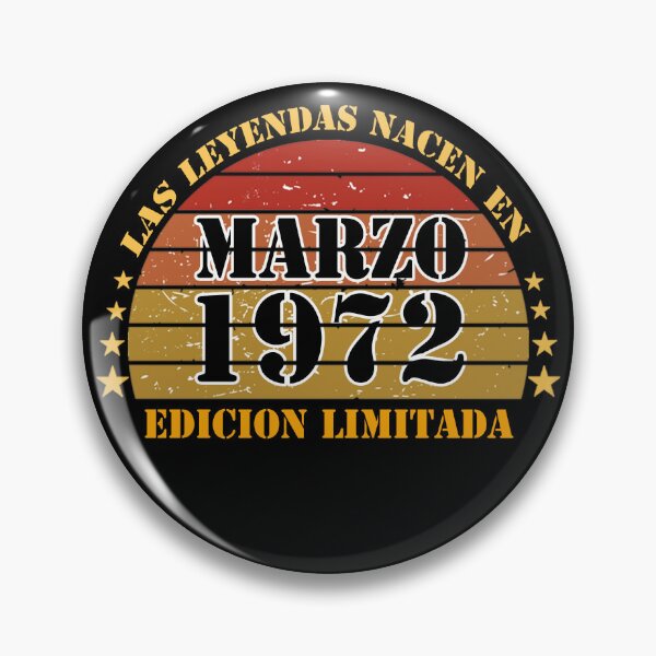Item preview, Las Leyendas Nacen En Marzo 1972 | Graciosa Cumpleaño designed and sold by CallDesign.