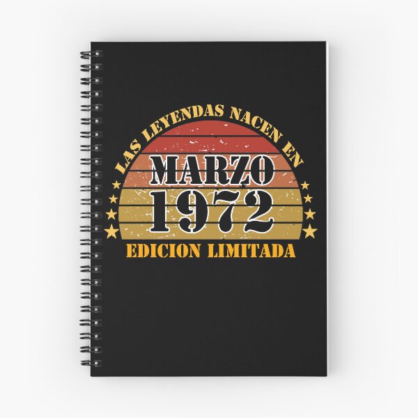 Item preview, Las Leyendas Nacen En Marzo 1972 | Graciosa Cumpleaño designed and sold by CallDesign.