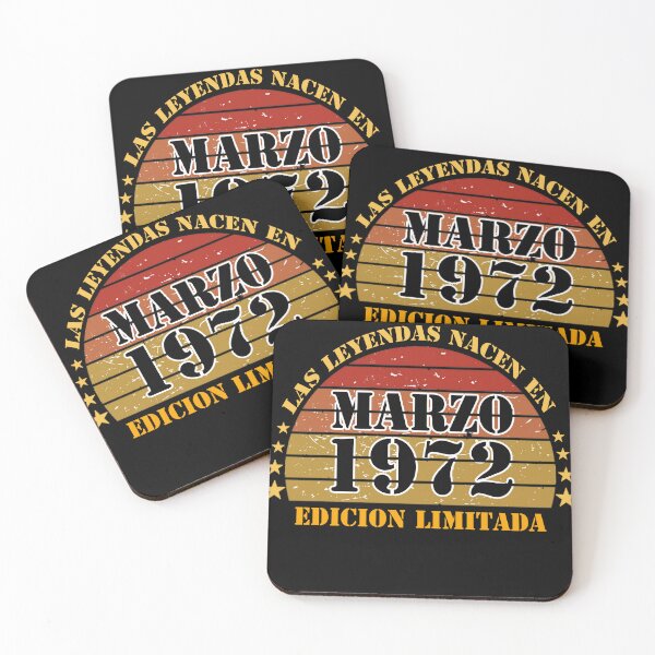Item preview, Las Leyendas Nacen En Marzo 1972 | Graciosa Cumpleaño designed and sold by CallDesign.