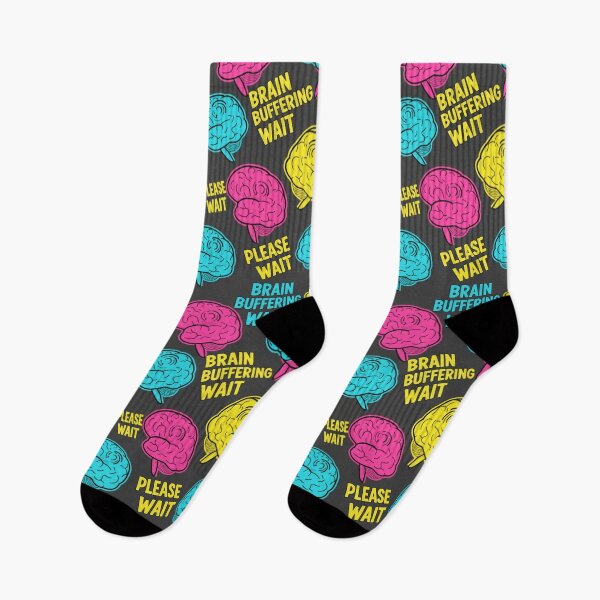 Item preview, Playful Brain Illustration Pattern designed and sold by StickVerse by Owais.
