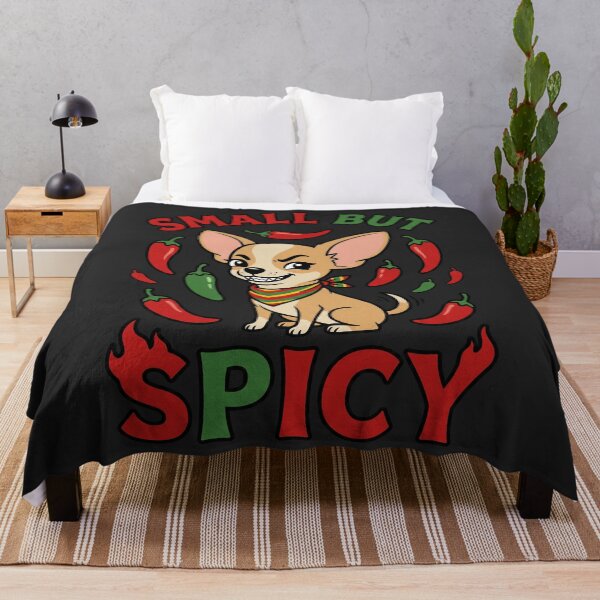 Item preview, Small But Spicy - Chihuahua Pun designed and sold by DigitalGlade.