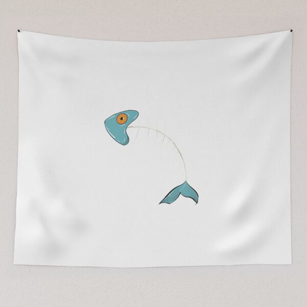 Item preview, The white-boned fish designed and sold by Kalhanne.