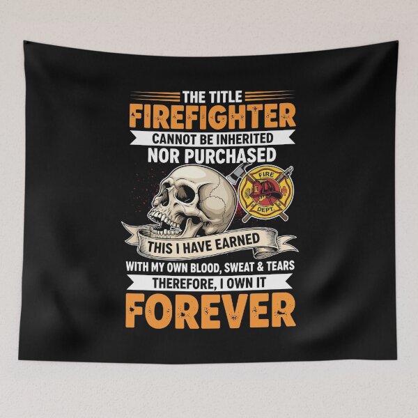 Item preview, The title firefighter cannot be inherited nor purchased designed and sold by easttesgift.