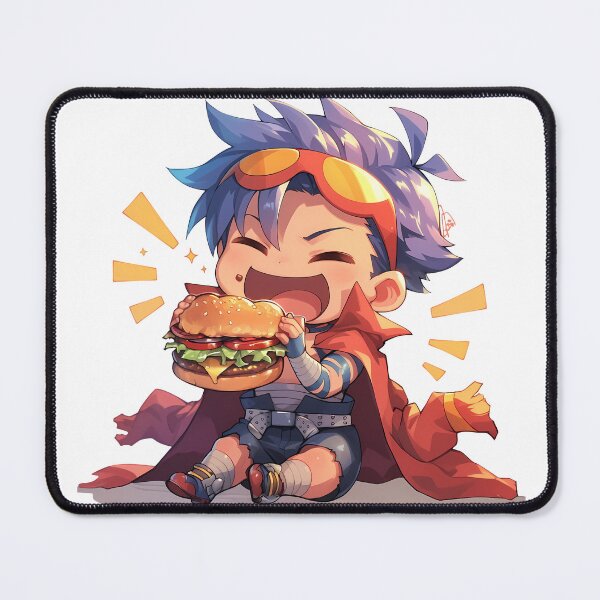 Item preview, Kamina Gurren Lagann Chibi Burger Energy designed and sold by earlobejerk.