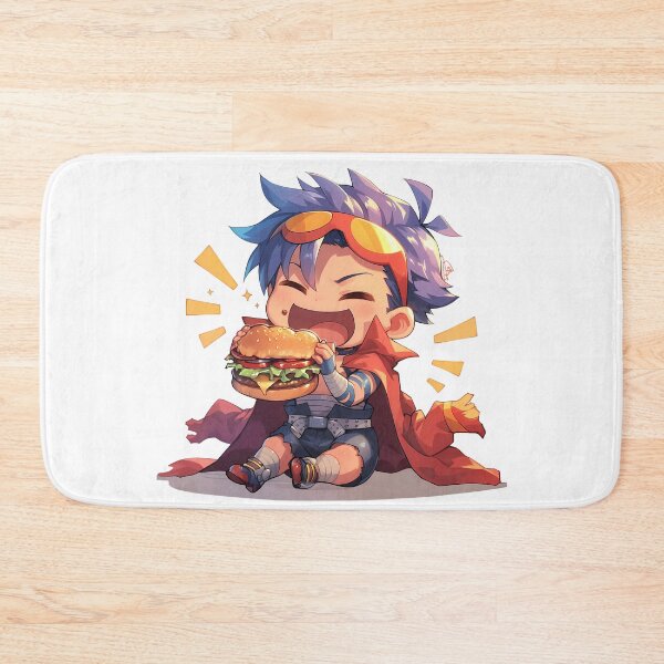 Item preview, Kamina Gurren Lagann Chibi Burger Energy designed and sold by earlobejerk.