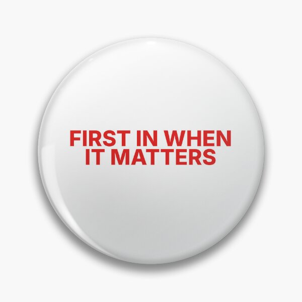 Item preview, ER Nurse - FIRST IN WHEN IT MATTERS designed and sold by YNELENT.