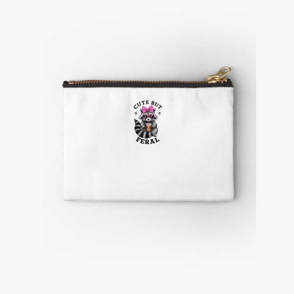 Item preview, Cute But Feral Raccoon Wild Animal Lover Gift designed and sold by StickChic.