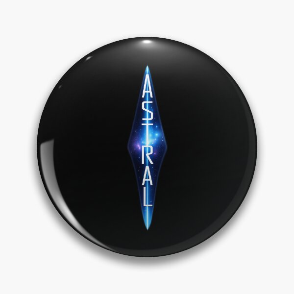 Item preview, Astral Beam Typography - Sci-Fi Nebula Glow Vertical Design designed and sold by MKreative Studio.