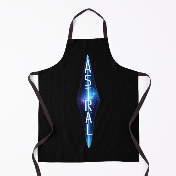 Item preview, Astral Beam Typography - Sci-Fi Nebula Glow Vertical Design designed and sold by MKreative Studio.
